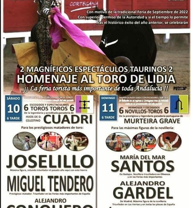 Présentation de la feria Patronal de Cortegana