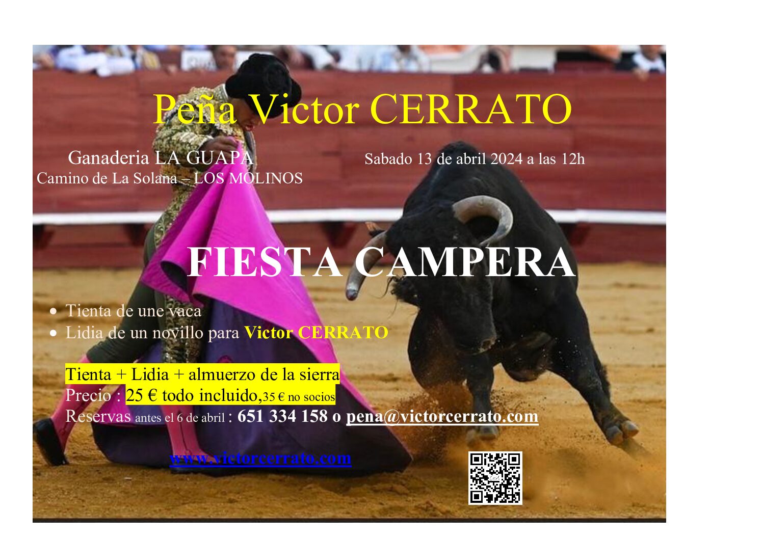Fiesta Campera à Los Molinos, samedi 13 avril 2024