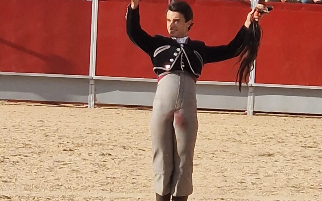 Victor CERRATO coupe un « rabo » au festival de Corral de Almaguer